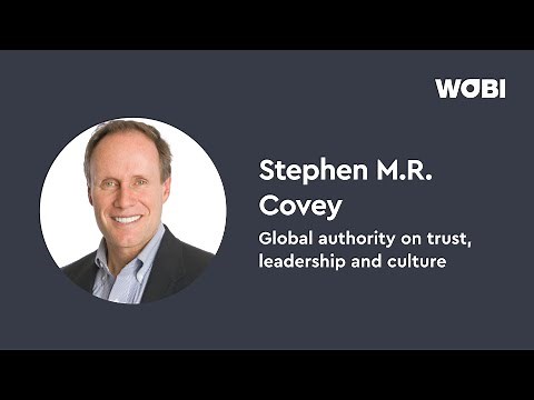 Stephen M.R. Covey - Four key behaviors to build trust in uncertain times