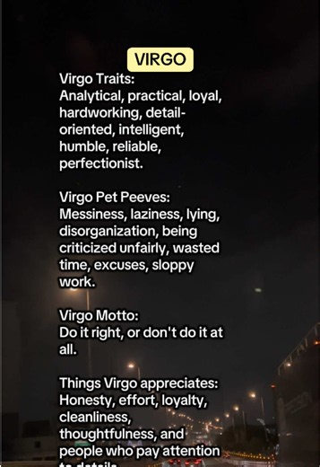 Virgo Traits — Analytical, Practical, Loyal, Detail-Oriented