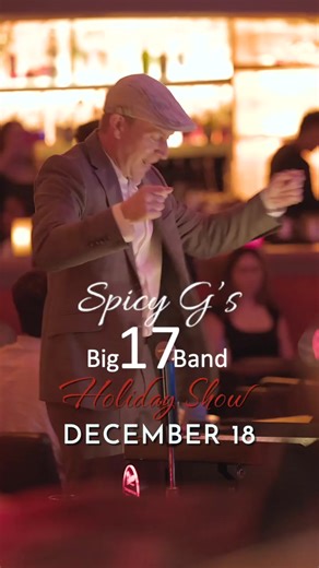 🎺🎄 A 17-piece big band and holiday classics reimagined with swing and soul. Jason “Spicy G” Goldman brings the sparkle December 18. Known for his extensive work with top tier artists such as Michael Bublé and David Foster, Goldman brings his swinging big band performing his energetic and vibrant arrangements. Reserve your table now at: https://resy.com/cities/los-angeles-ca/venues/herb-alperts-vibrato-grill-and-jazz/events/jason-spicy-g-goldman-the-17-big-band-holiday-show-2025-12-18?seats=2&d