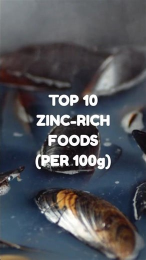 TOP 10 ZINC RICH Foods for Immunity and Healthy Lifestyle #food #health #nutrition #wellbeing