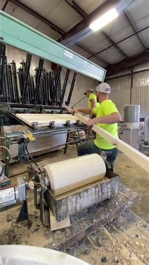 the process of installing glue on a wooden table