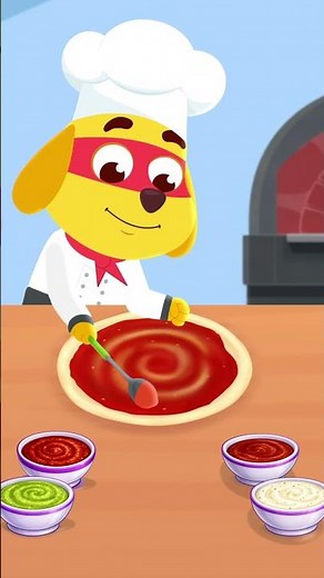 🍕 Let's Make A Pizza! | 👨‍🍳 Junior Chef's Cafe | Cooking Games For Kids | Kiddopia