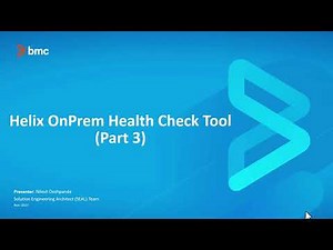 BMC Helix Operation Manager (BHOM) - HCT Enablement- Part 3