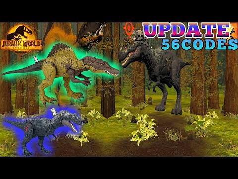 Jurassic World Dominion Facts Scan All Codes Update Extreme Damage Spinosaurus Albertosaurus
