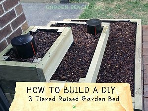 DIY Tiered Raised Garden Bed (3 Tiers) - Step-by-Step with Photos