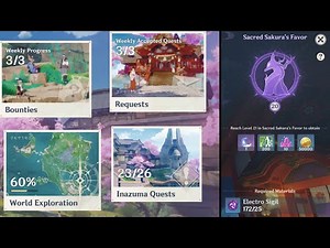 Inazuma Chests you might have missed! - 60% World Exploration & 170+ Electro Sigils | Genshin Impact