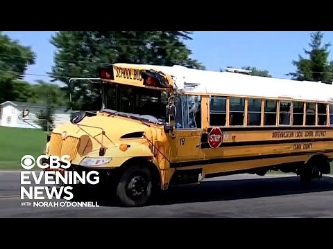 1 child killed, 23 others hurt in school bus crash