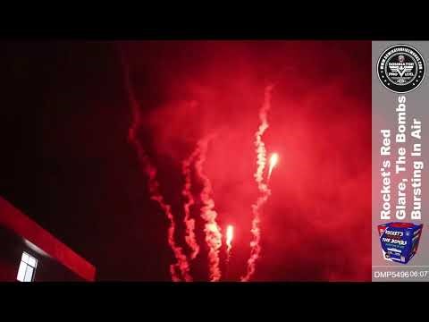 Rocket's Red Glare the Bombs Bursting in Air by Dominator Pro Level Fireworks (500G, DMP5496)