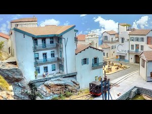 Micro Model Railway Shelf Layout in HO Scale »Viva España« by Jean-Christophe Mary (On traXS 2024)