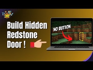 How to Make a Hidden Redstone Door in Minecraft (2025 Tutorial)