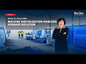 Beijer X2 Smart HMI Machine Digitalization Painless Upgrade Solution