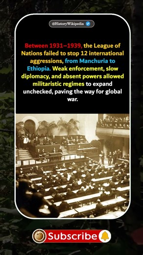 12 Aggressions Ignored Before Global War 🌍 #history