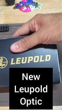 NEW Leupold Optic! #reddotsight #edc