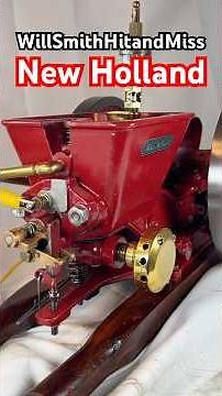 New Holland Half-Horsepower Hit and Miss Engine In Action #hitmissengine #modelengine