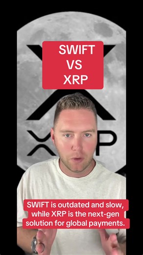 💥 SWIFT vs XRP: The battle for the future of global payments! ⏳ XRP is the fast, cost-effective solution that’s changing the game. 🚀 #XRP #CryptoRevolution #GlobalPayments #Blockchain #futureoffinance