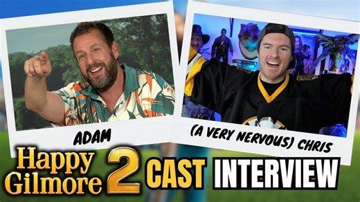 Happy Gilmore 2 | Cast Interview- Adam Sandler, Julie Bowen & Chris Mcdonald