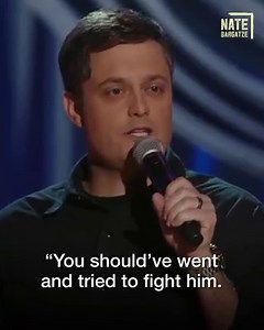 I'd like to know if anyone's every gotten into a boat to boat fight. #fbf | Nate Bargatze