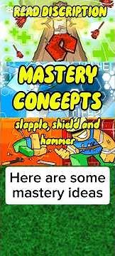 Mastery CONCEPTS! Best mastery ideas to add in slap battles! #slapbattles #roblox