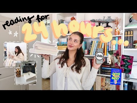 24 hour reading vlog 💌📚🤭 how much can I read in 24 hours? Christian fiction, romance, lit fic, etc.