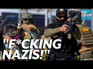 ICE Shooting RAMPAGE on Unarmed Protesters: "FU*KING NAZIS!"