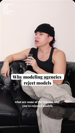 Brandon Andre | Photographer on Instagram: "Why modeling agencies reject models… @askamodelagent perspective on his experience working as a senior model agent at top modeling agencies. Watch the full podcast now on Spotify or YouTube by clicking the link in my bio. #modelagent #modeltalk #modeling"