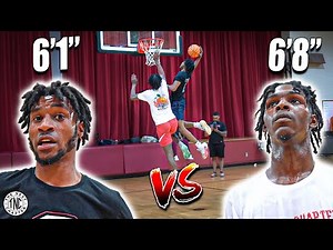 Moon CHALLENGES 6'8" Hooper Robby Field Jr To A 1v1 For $1,000! (TNC vs ATL)