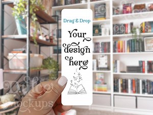 Mockup Bookmark Mockup 2x6 Bookmark Blank Bookmark Stationary Mockup Card Mockup Canva Bookmark Mockup Bookish Mockup Canva Template PDF JPG - Etsy