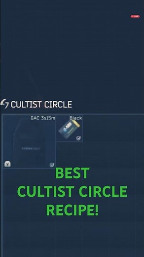 Black Keycard UNLOCKED! Best Cultist Circle Recipe in Tarkov 🔥