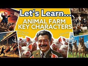 🐖 Animal Farm – Key Characters EXPLAINED! | GCSE English | Let’s Learn Series