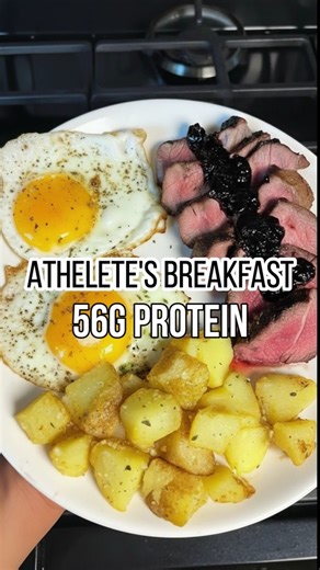 High-Protein Steak & Eggs Breakfast | Muscle Gain & Fitness Meals