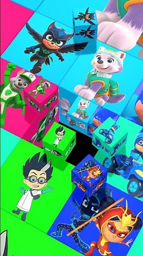 Pj Masks Turbo Team 🌀 | 3D Cartoon Style #pjmasks #team