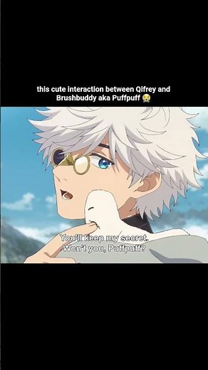 QIFREY AND PUFFPUFF HEALED MY SOUL 😭🌱 | Witch Hat Atelier #englishdub #anime #shorts #animeshorts