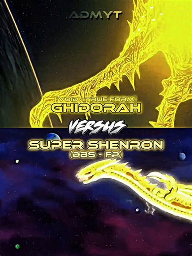 Void Ghidorah VS Super Shenron