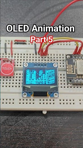 Arduino OLED Animation – Part 5 #arduino #electronics