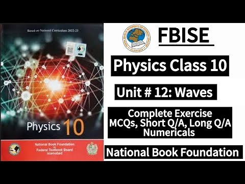 Class 10 Physics Unit 12 Complete Exercise | New Syllabus 2025|LearnOnlineWithAnum