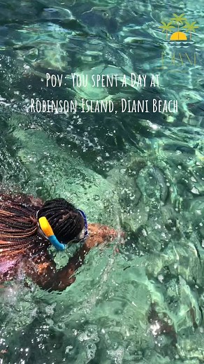 Explore Robinson Island at Diani Beach