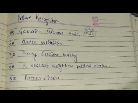 RGPV Pattern Recognition 💥 | Most Repeated Exam Questions #rgpv 