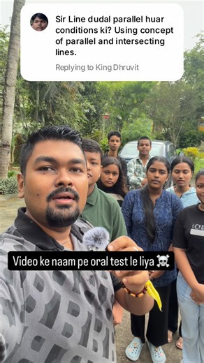 Maths With Swapnil on Instagram: "Stop struggling with geometry!  Learn the 4 MUST-KNOW rules to prove lines are parallel instantly: 1. Corresponding Angles 2. Alternate Interior Angles 3. Alternate Exterior Angles 4. Sum of interior angles on the same side of the transversal must be 180 degrees. Save this for your next test!  #GeometryHacks #MathReel #ParallelLines #HighSchoolMath #shorts #viral #reels #maths_with_swapnil"