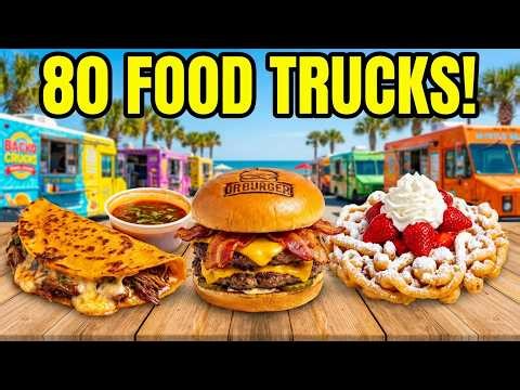 Myrtle Beach Food Truck Festival 2026! 80 Trucks & Live Music