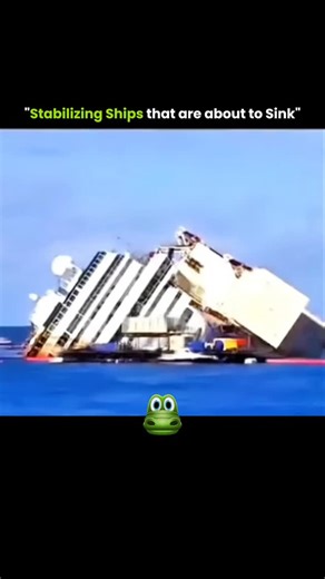 SCIENCE| BEYOND | EVERYTHING on Instagram: "🚢 Stabilizing Ships That Are About to Sink ⚓️ 1. Early Detection: When a ship begins listing or flooding, sensors and crew identify where water is entering and how fast. 2. Counter-Flooding: To keep the ship from tipping over, controlled flooding is done in opposite compartments to balance weight. 3. Ballast Adjustment: Pumps shift water between ballast tanks to bring the vessel back to a stable, upright position. 4. Watertight Doors: Sections of the 