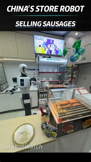 China’s Store Robot Is Selling Sausages Now 🤖