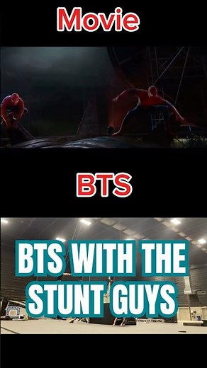 Spiderman: No Way Home behind the scenes with the stunt performers | #short