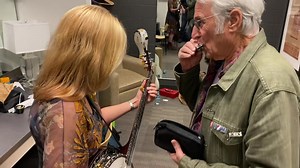 Enjoy this little impromptu backstage jam with Nitty Gritty Dirt Band harmonica player, Jimmie Fadden! Looking forward to playing with the Nitty Gritty Dirt Band again Saturday night at the Bluegrass Music Hall of Fame & Museum. | Alison Brown