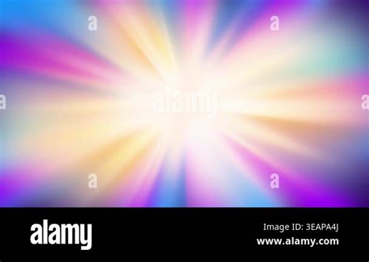 Abstract Animated Colorful Star Burst with Radiant Light Rays. Soft Glow Starburst. 4K Stock Video Footage - Alamy
