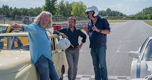 Jeremy Clarkson, Richard Hammond and James May leave The Grand Tour