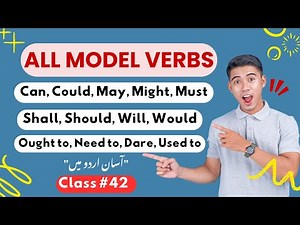 All Model Verbs in English Grammar with Urdu Explanation