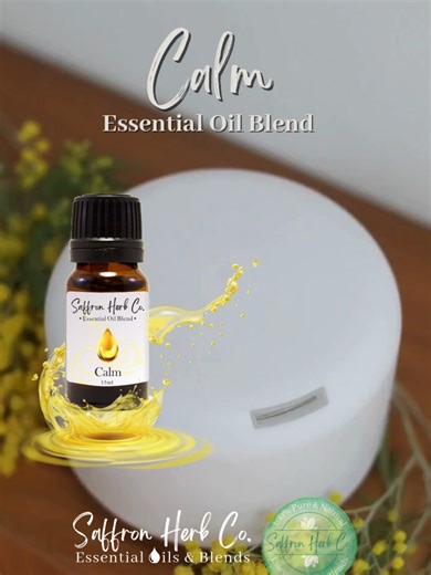 Calm Essential Oil by @saffronherbco