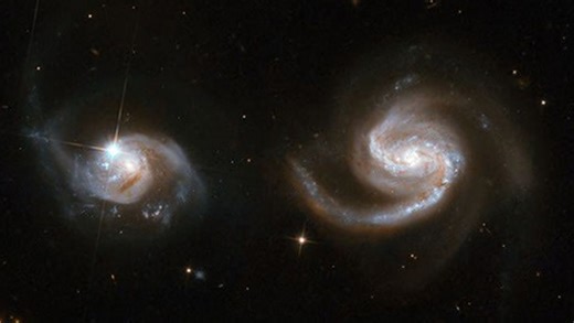 Milky Way and Andromeda galactic smash-up odds now at 50-50