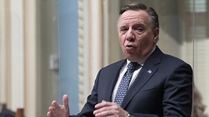 Manifestation à Québec: