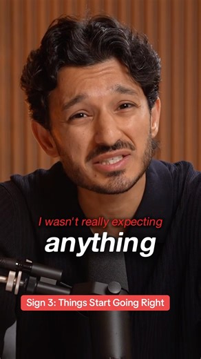 Sign 5: Things start going right (randomly) #motivation #opportunity